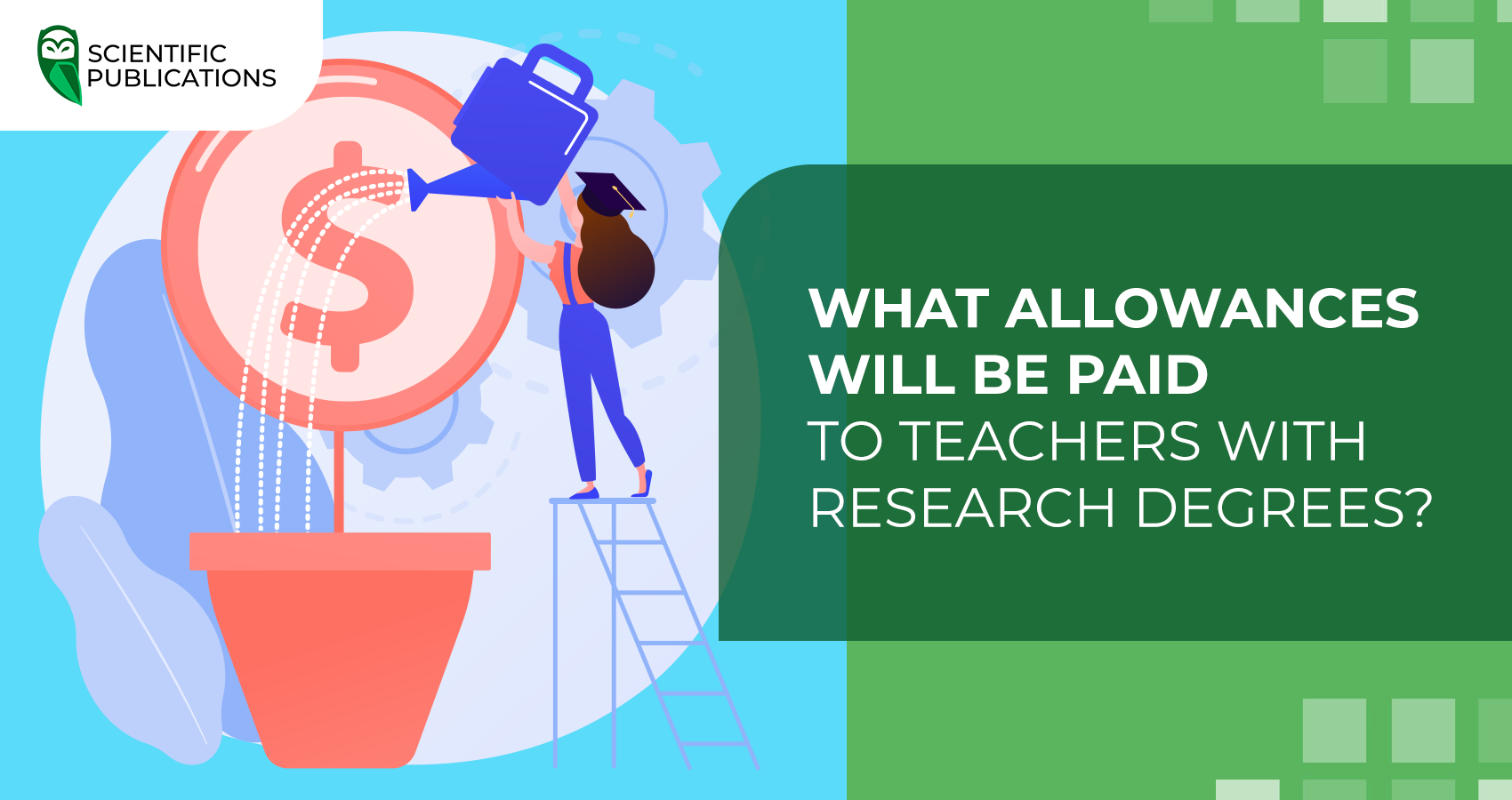 What allowances will be paid to teachers with research degrees?