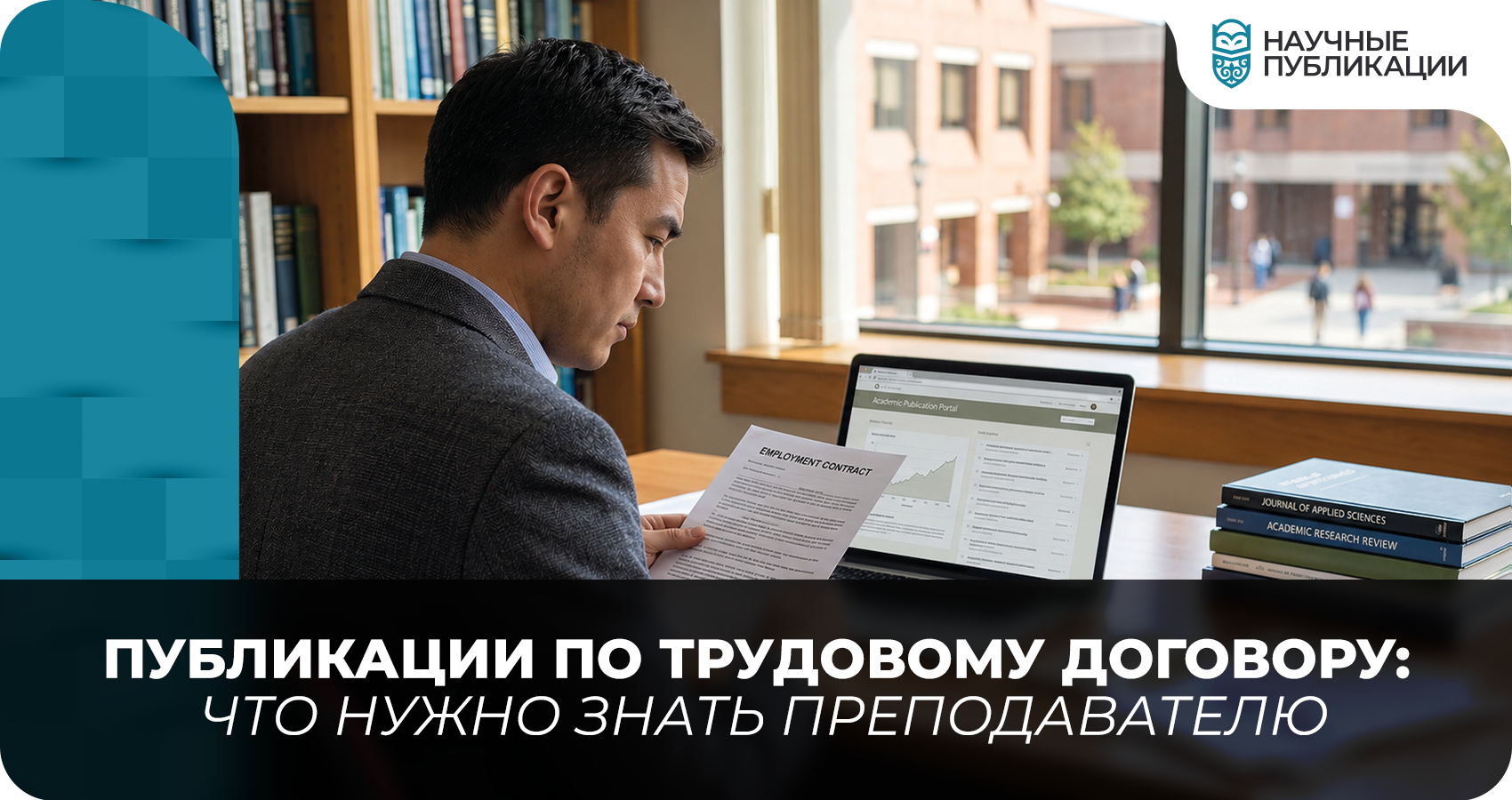 Публикации по трудовому договору: что нужно знать преподавателю