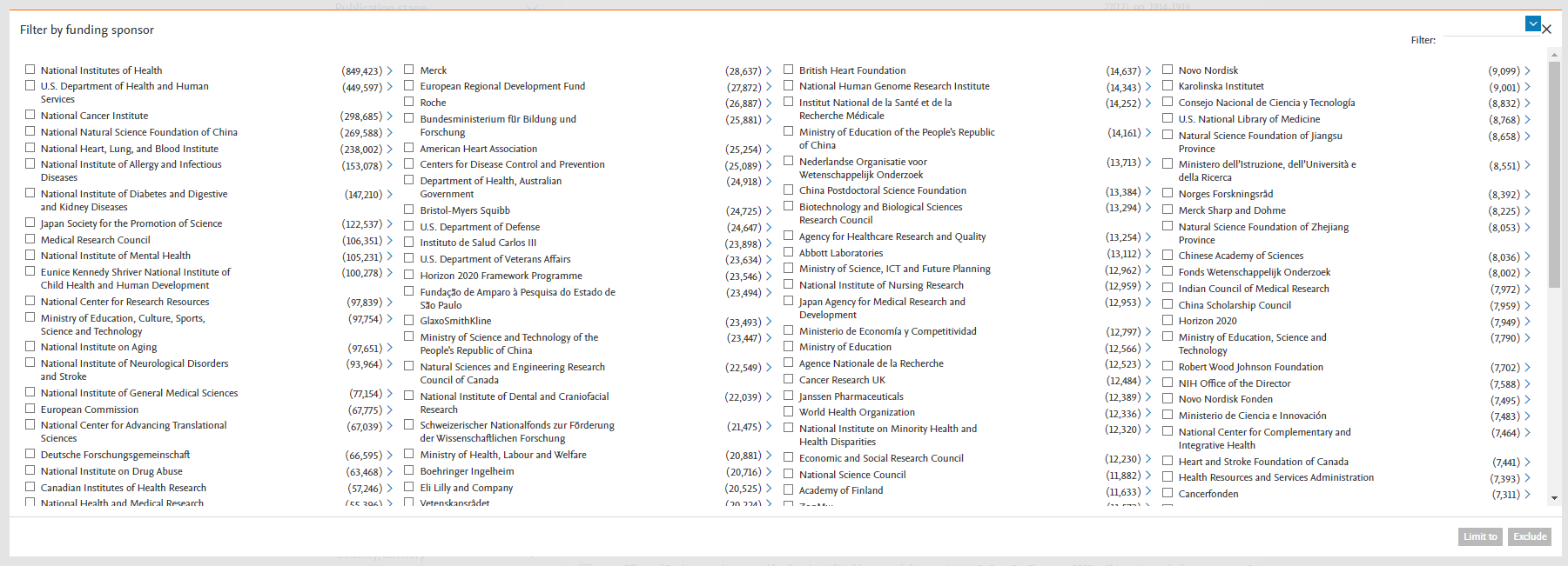 Пошаговая инструкция поиска грантов в Scopus (фото-инструкция)