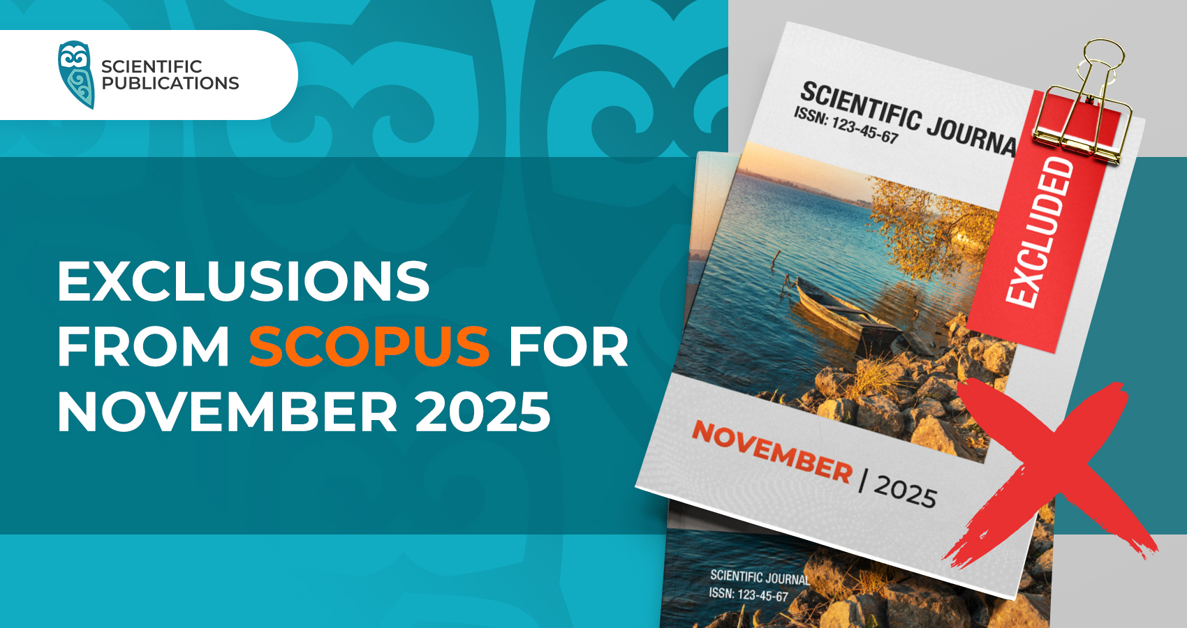 Exclusions from Scopus for November 2025
