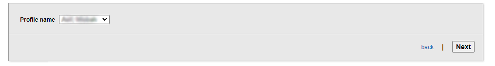 Select the desired spelling options for first and last name