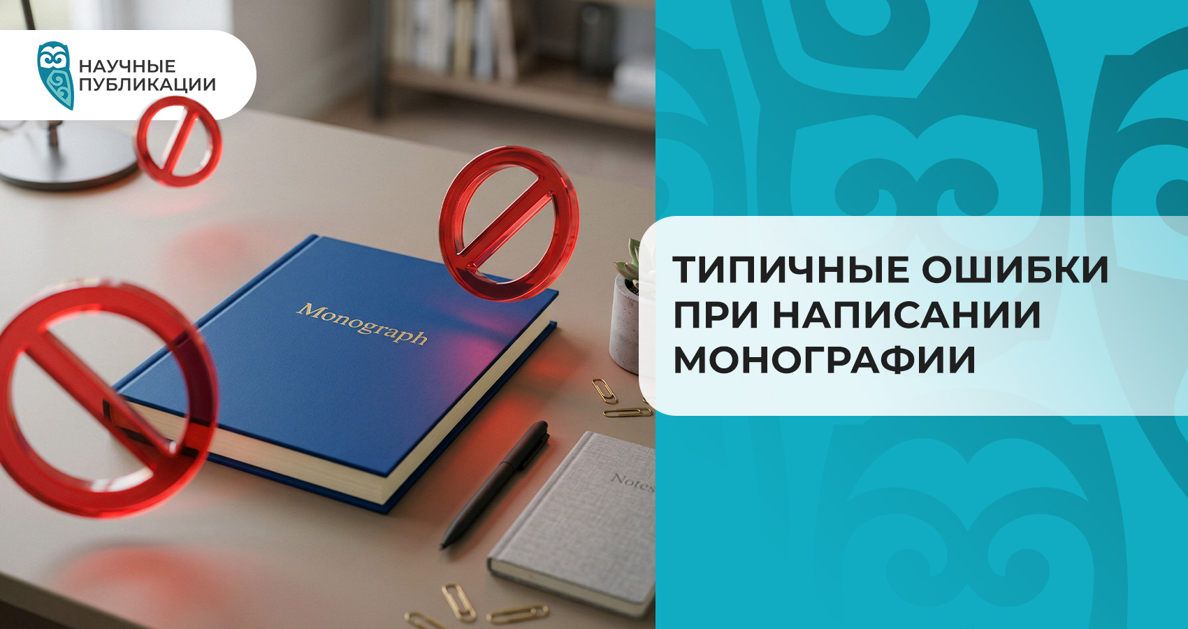 Типичные ошибки при написании монографии