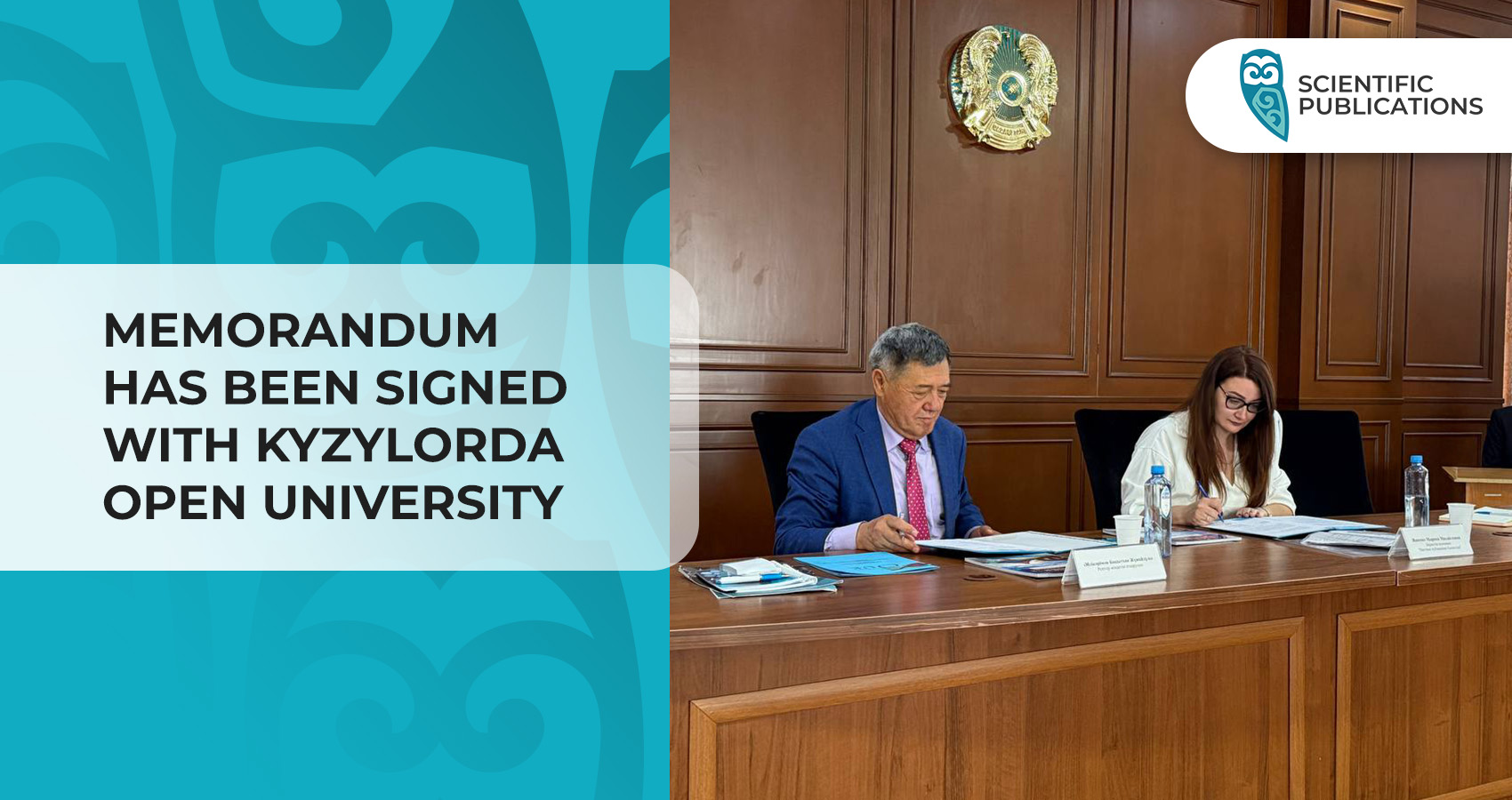 Memorandum has been signed with Kyzylorda Open University